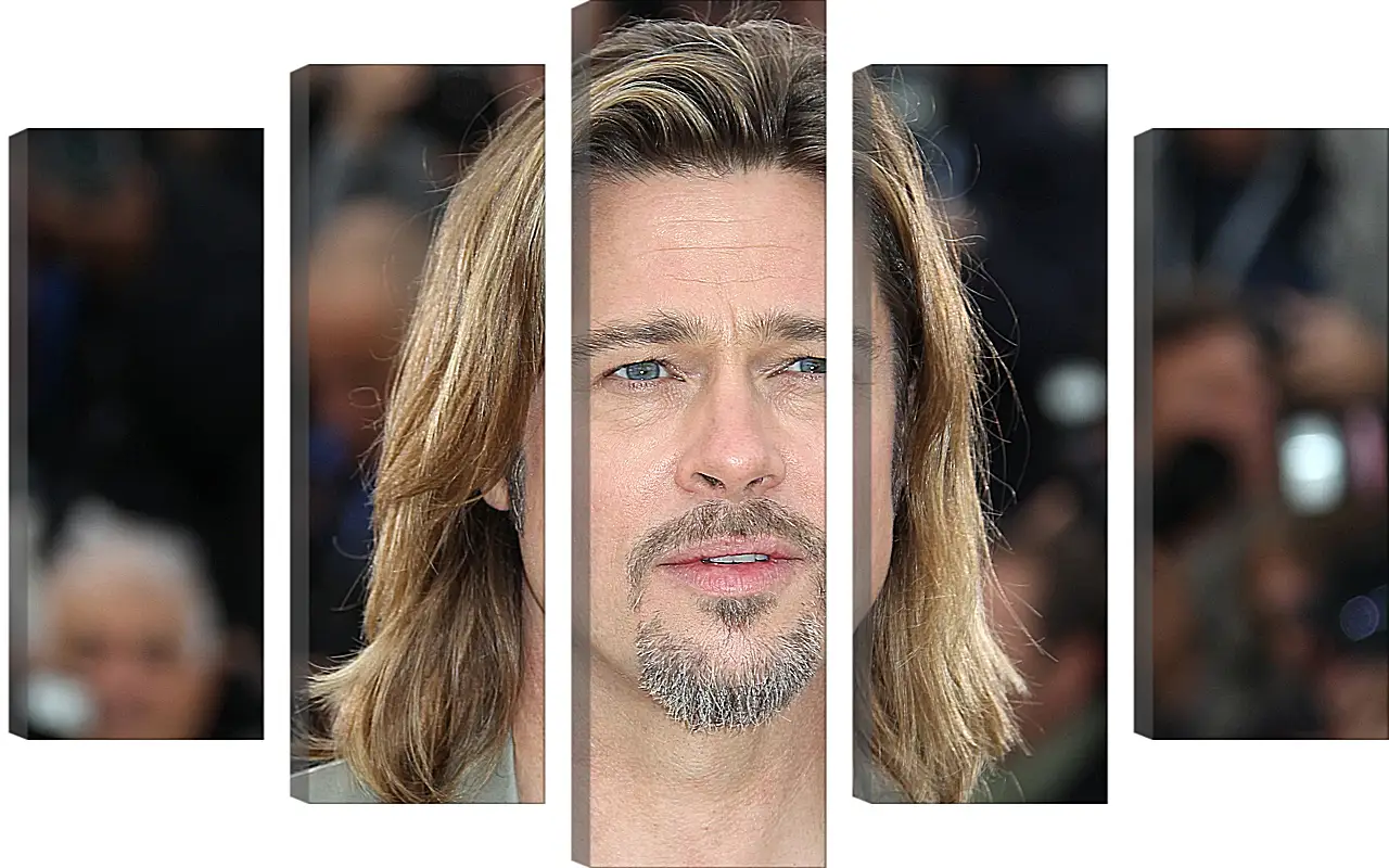 Модульная картина - Брэд Питт. Brad Pitt