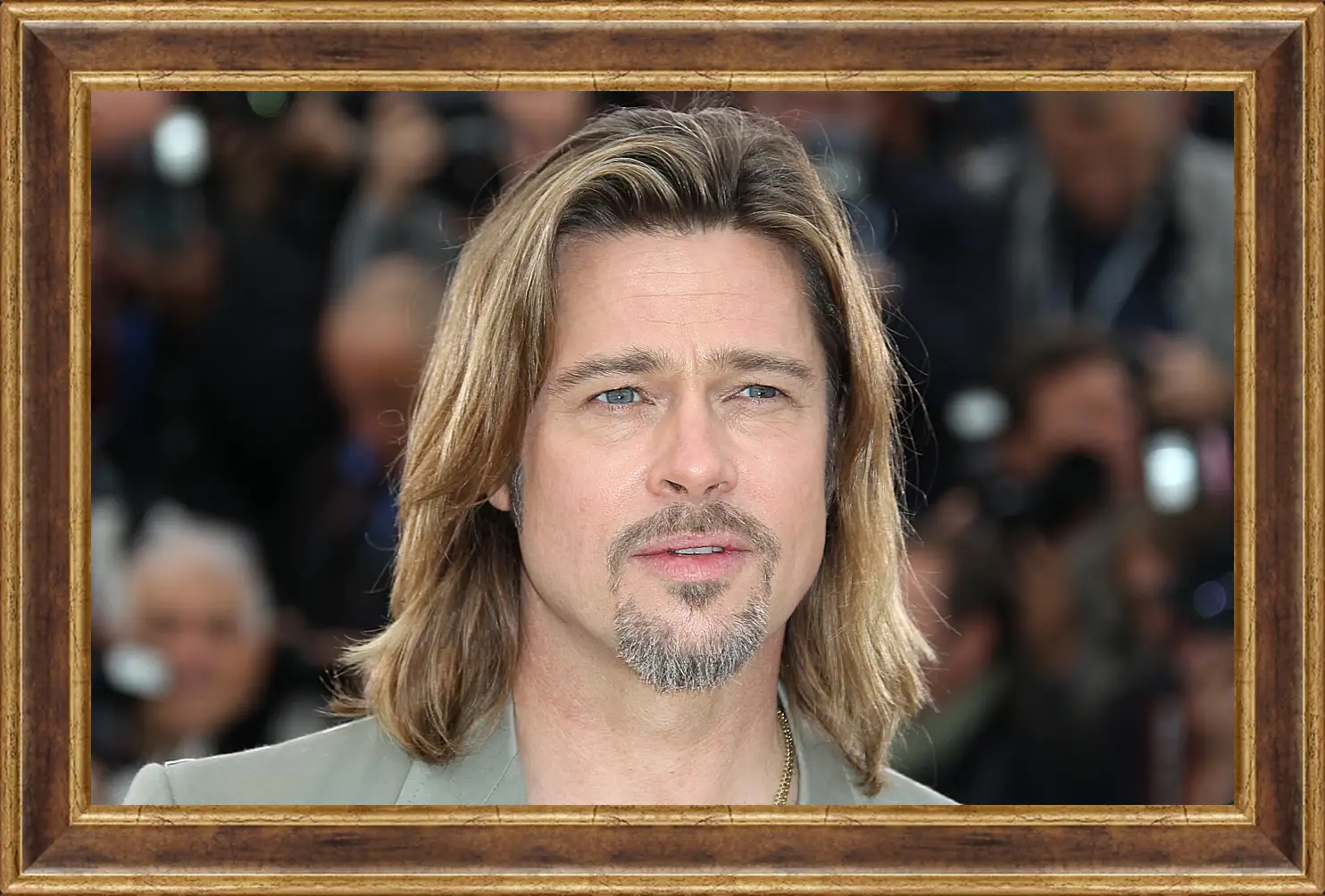 Картина в раме - Брэд Питт. Brad Pitt