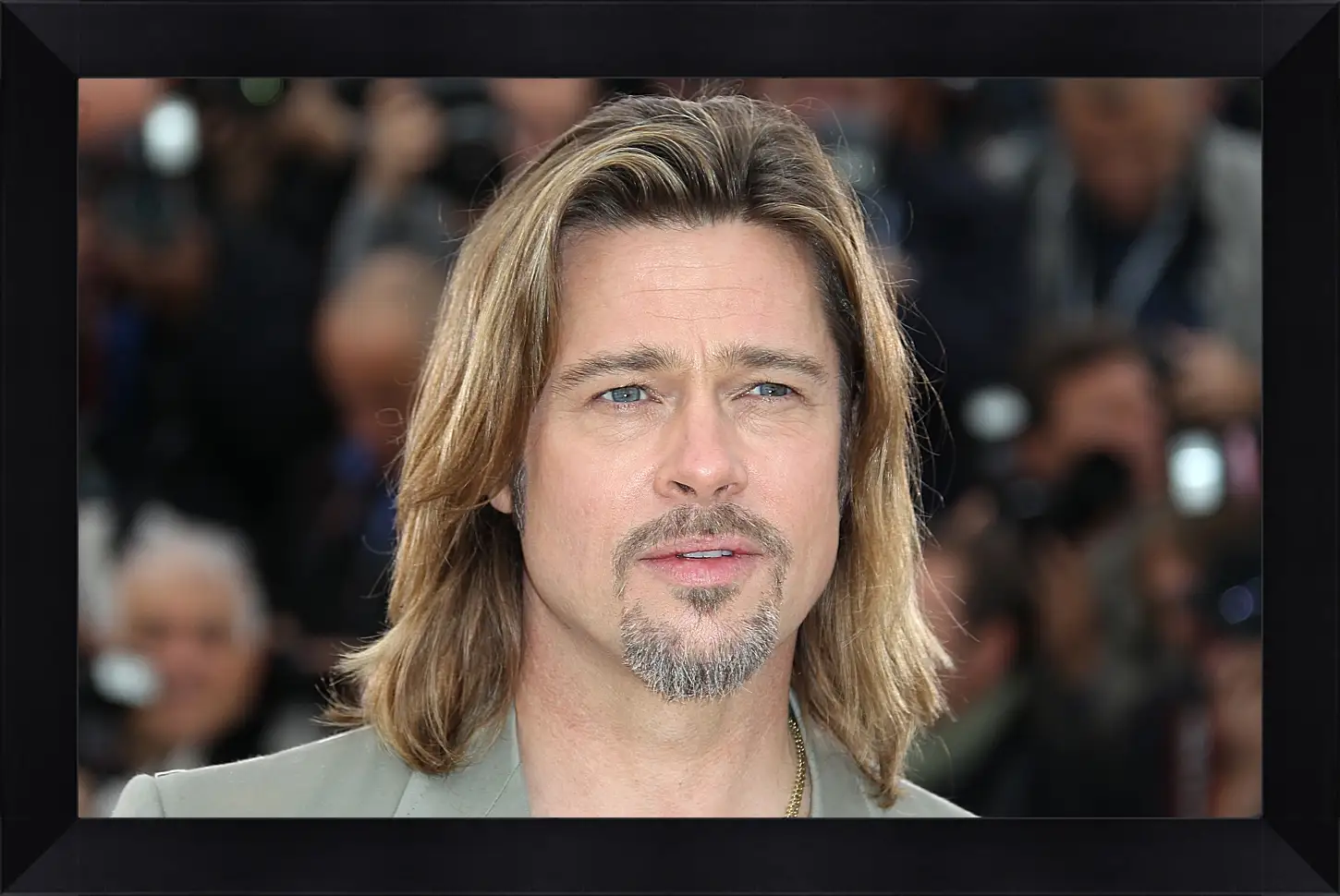 Картина в раме - Брэд Питт. Brad Pitt