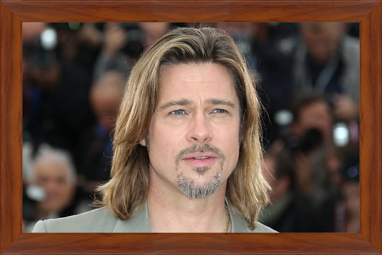 Картина в раме - Брэд Питт. Brad Pitt