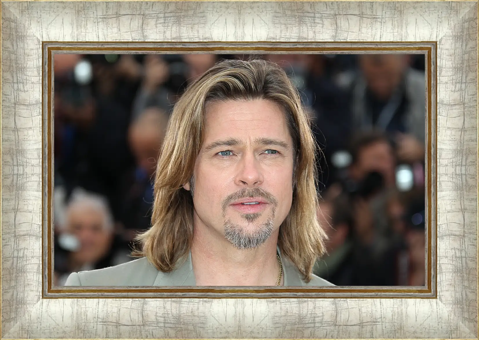 Картина в раме - Брэд Питт. Brad Pitt