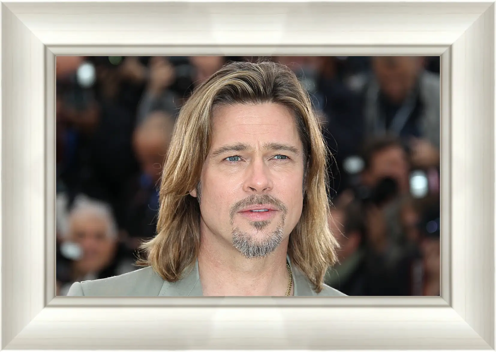 Картина в раме - Брэд Питт. Brad Pitt