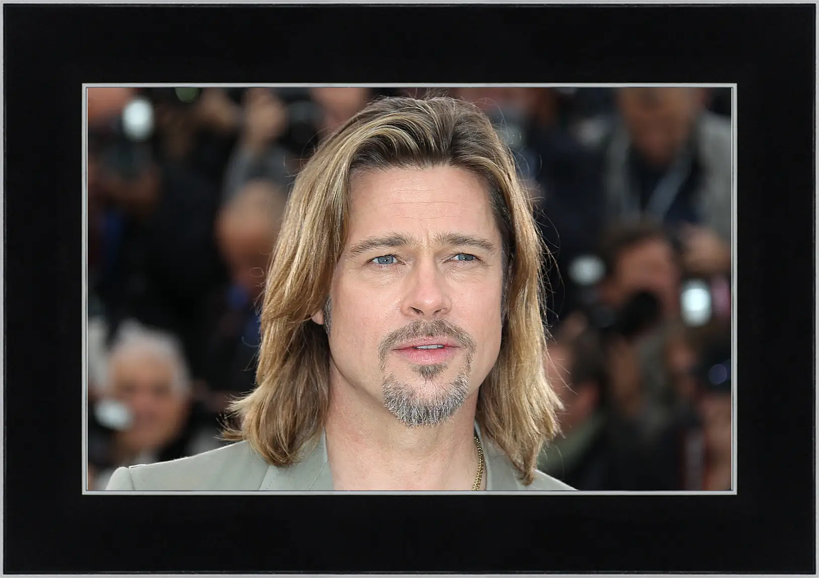 Картина в раме - Брэд Питт. Brad Pitt