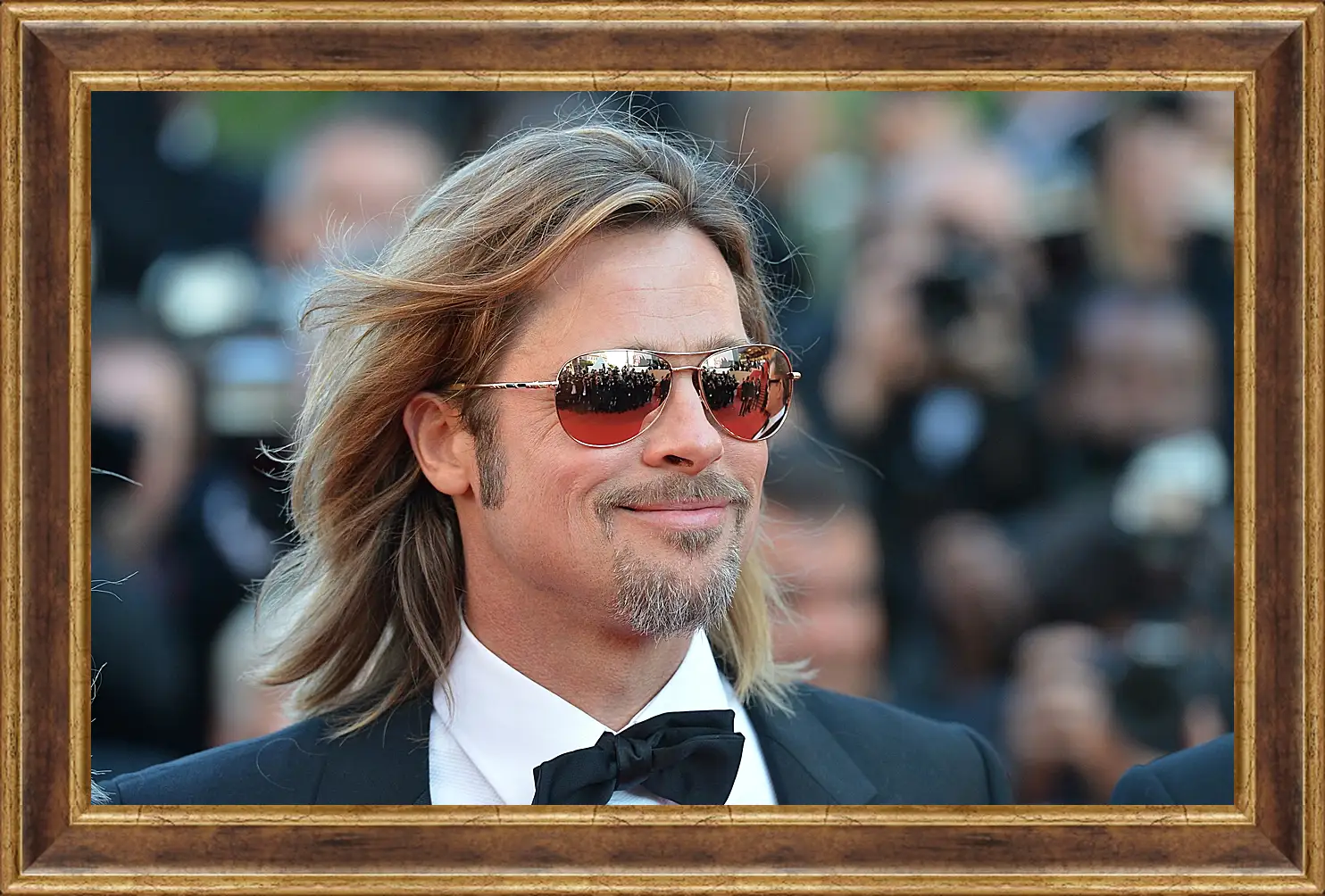 Картина в раме - Брэд Питт. Brad Pitt