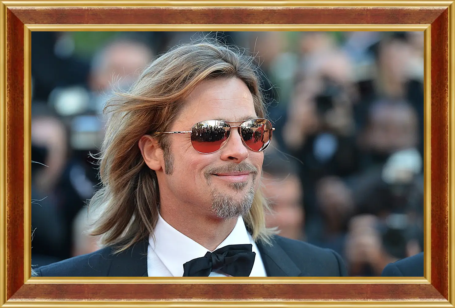 Картина в раме - Брэд Питт. Brad Pitt