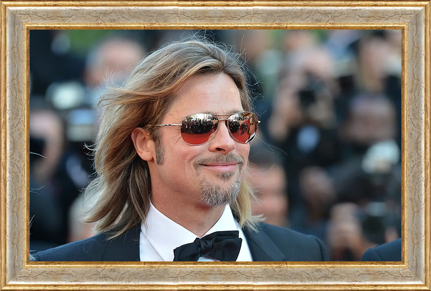 Картина в раме - Брэд Питт. Brad Pitt