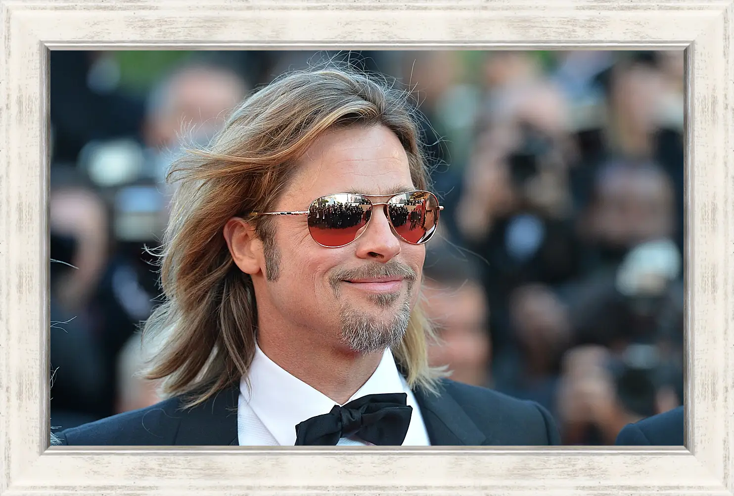 Картина в раме - Брэд Питт. Brad Pitt