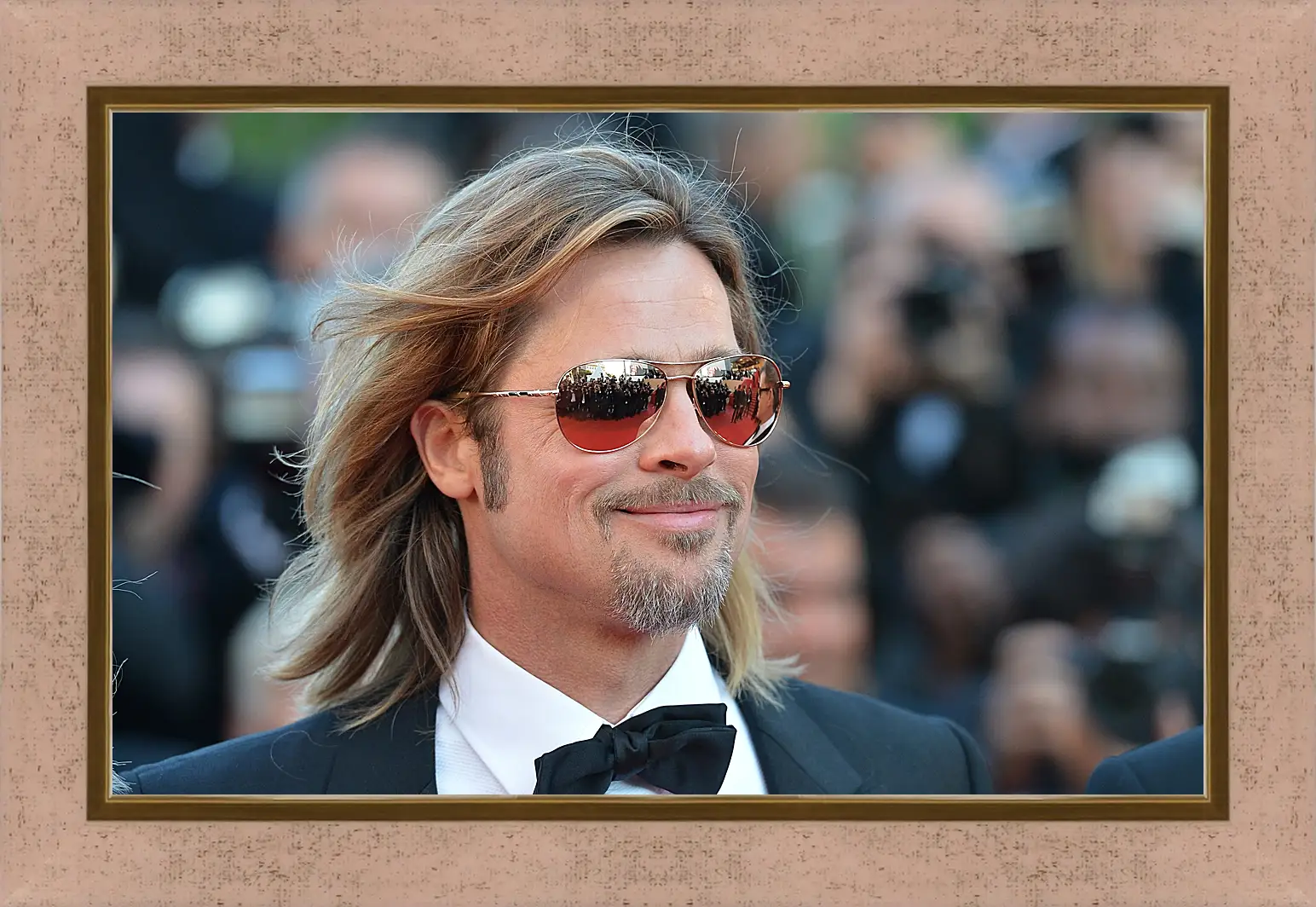 Картина в раме - Брэд Питт. Brad Pitt