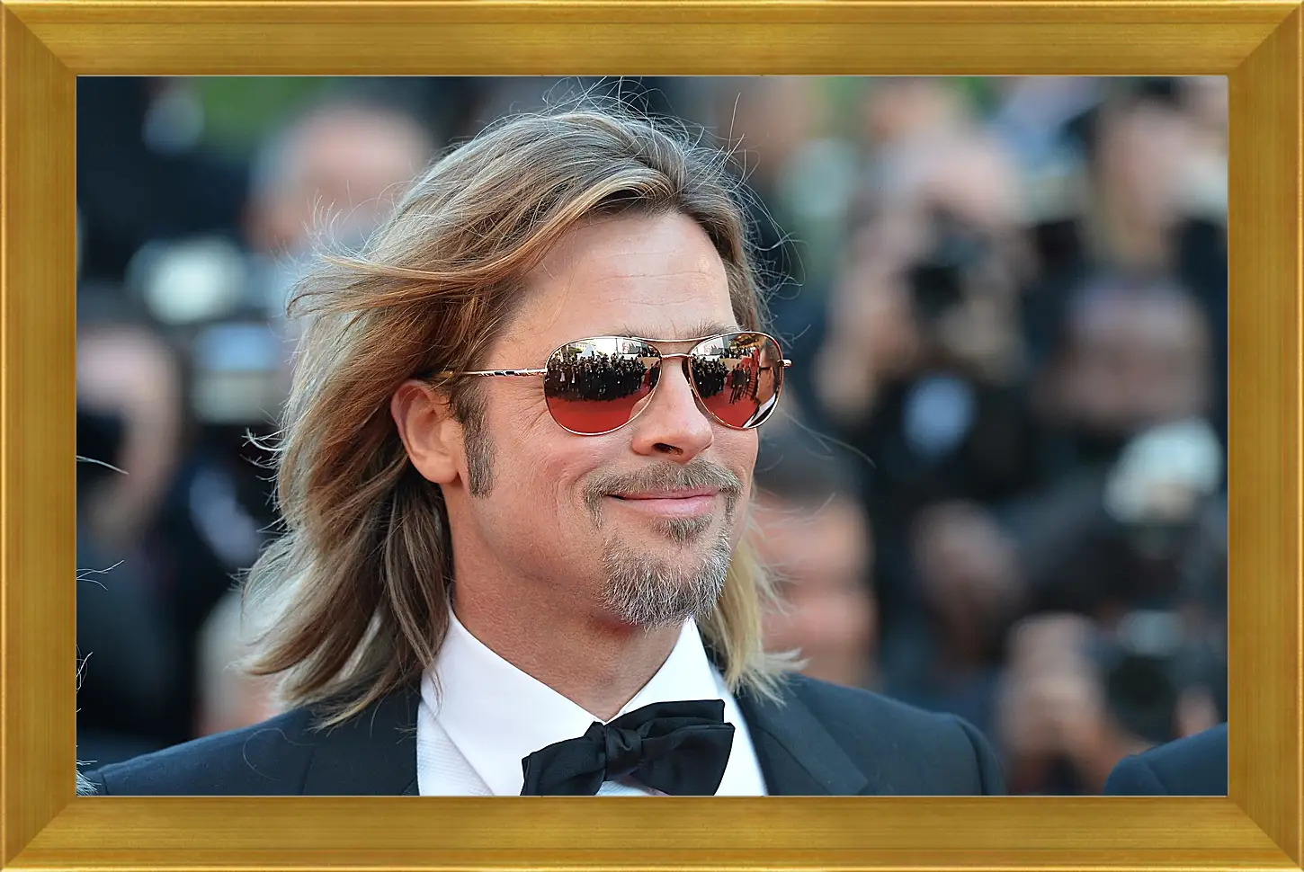 Картина в раме - Брэд Питт. Brad Pitt