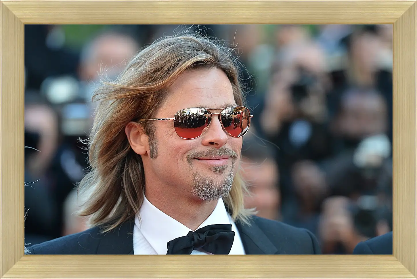 Картина в раме - Брэд Питт. Brad Pitt