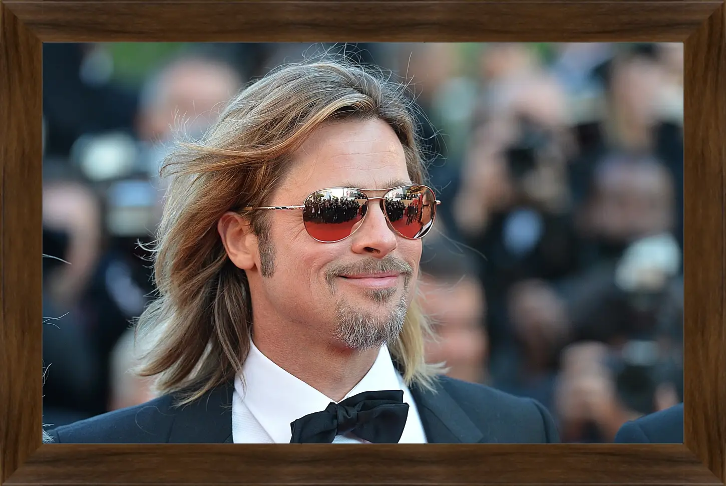 Картина в раме - Брэд Питт. Brad Pitt