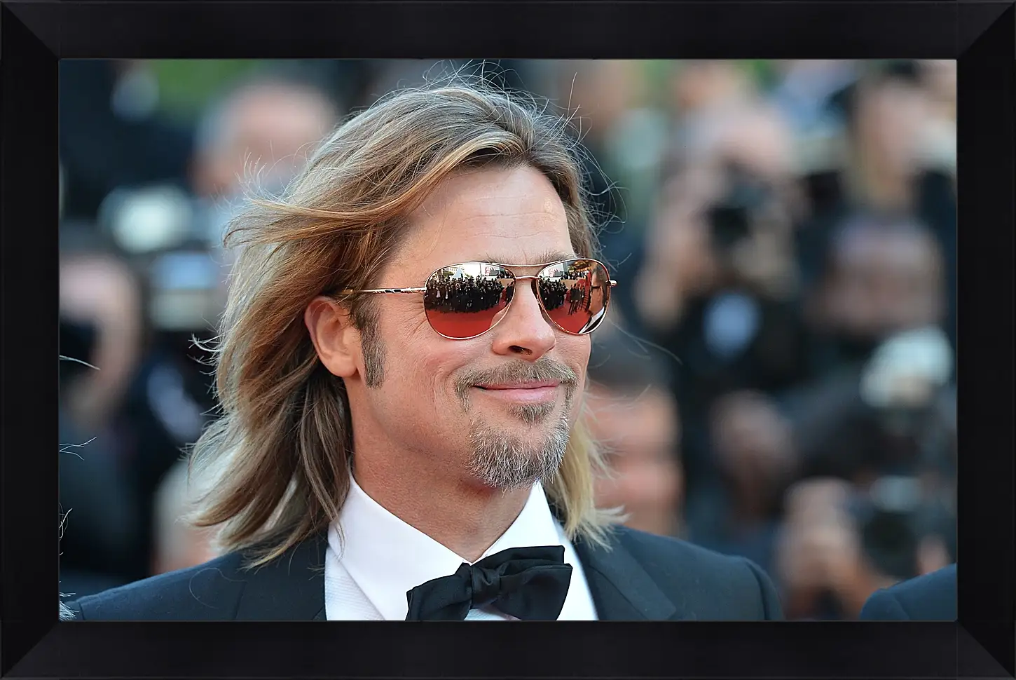 Картина в раме - Брэд Питт. Brad Pitt