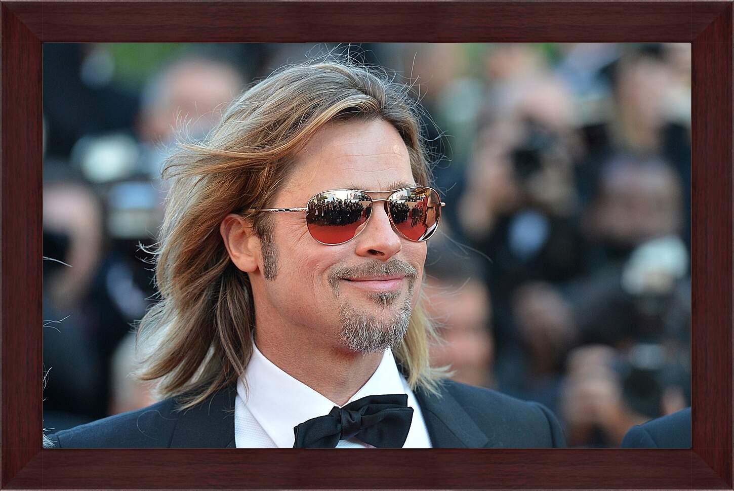 Картина в раме - Брэд Питт. Brad Pitt