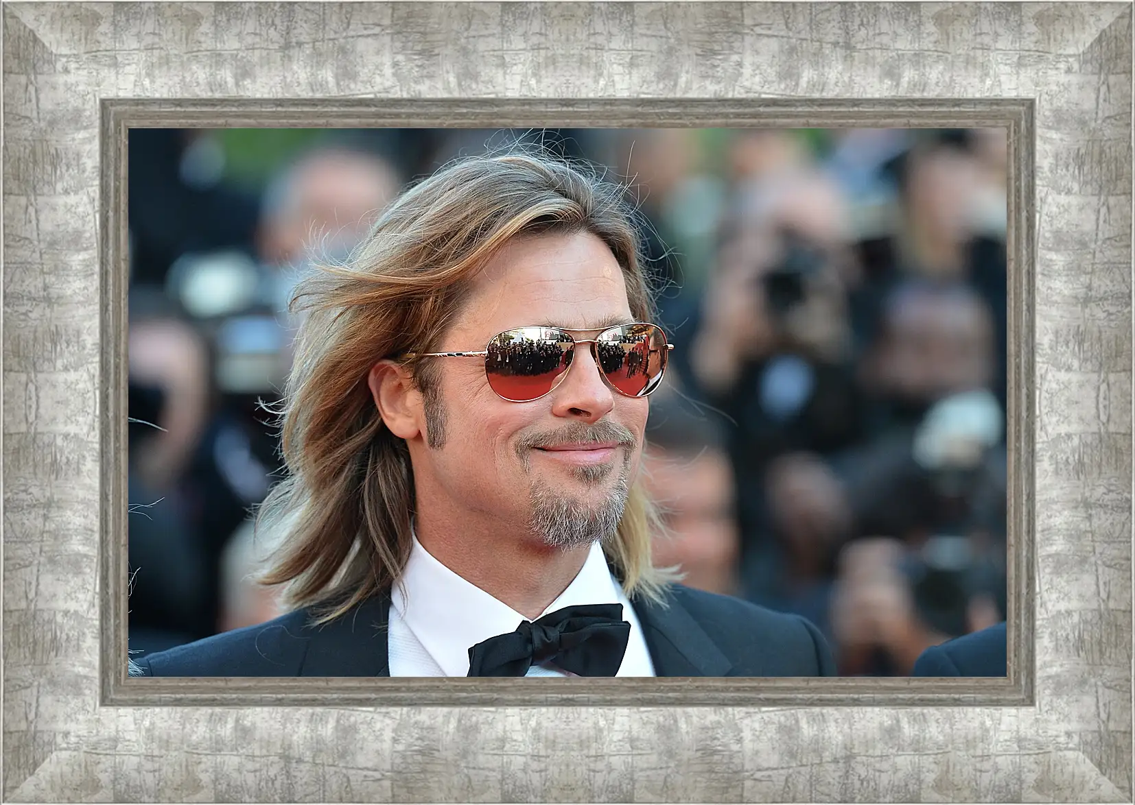 Картина в раме - Брэд Питт. Brad Pitt