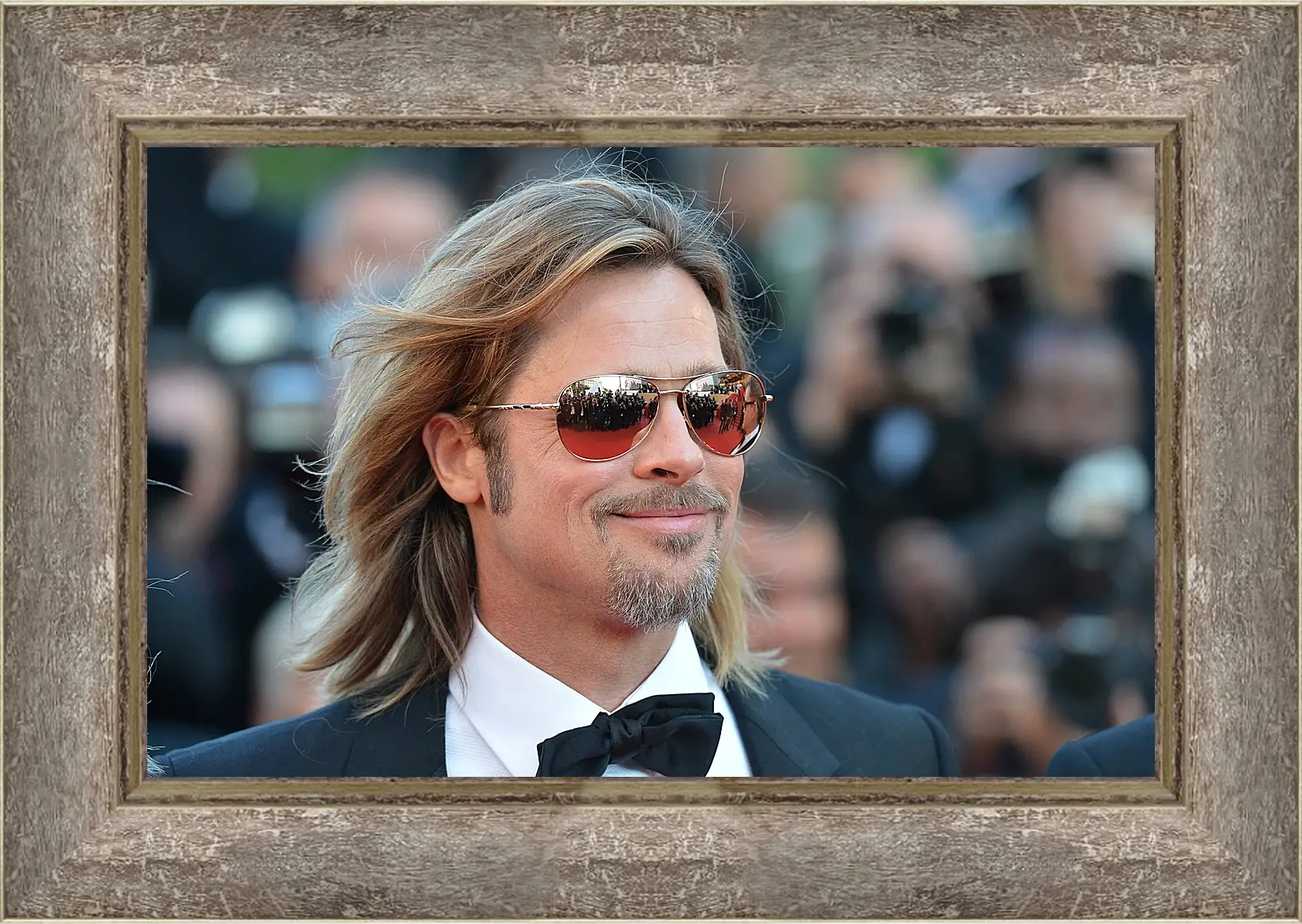 Картина в раме - Брэд Питт. Brad Pitt
