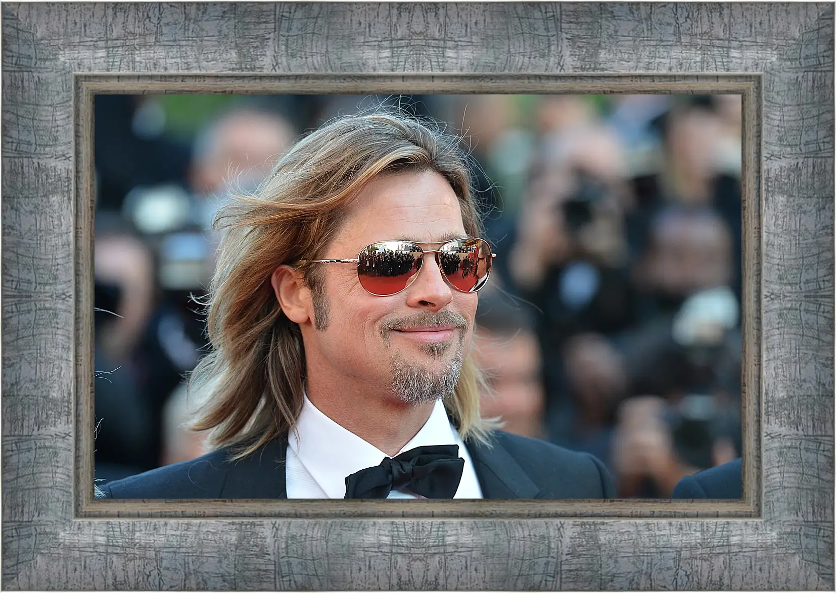 Картина в раме - Брэд Питт. Brad Pitt