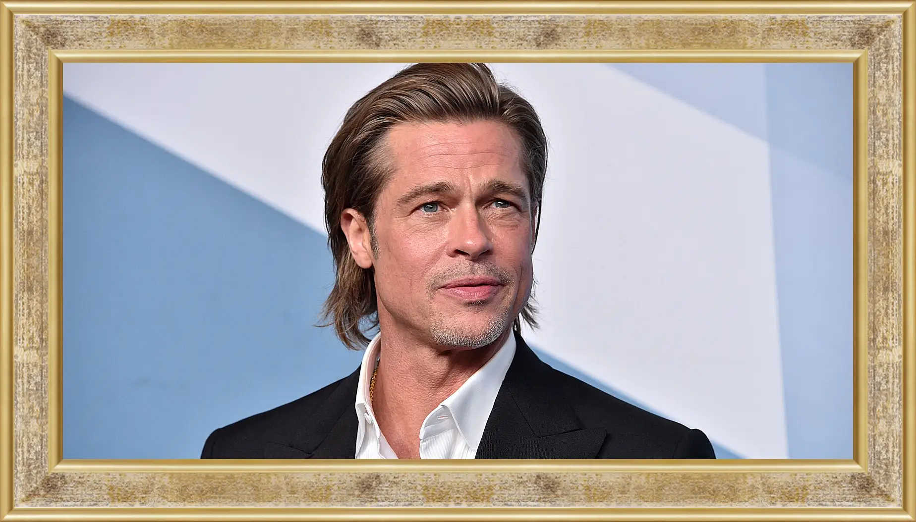 Картина в раме - Брэд Питт. Brad Pitt