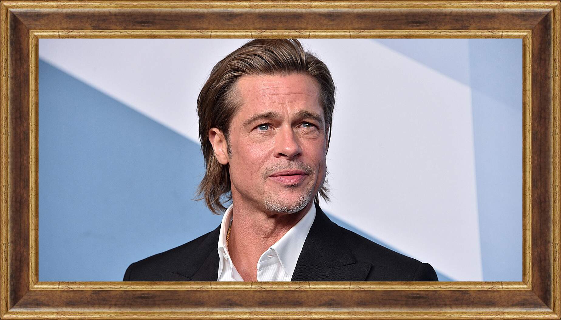 Картина в раме - Брэд Питт. Brad Pitt