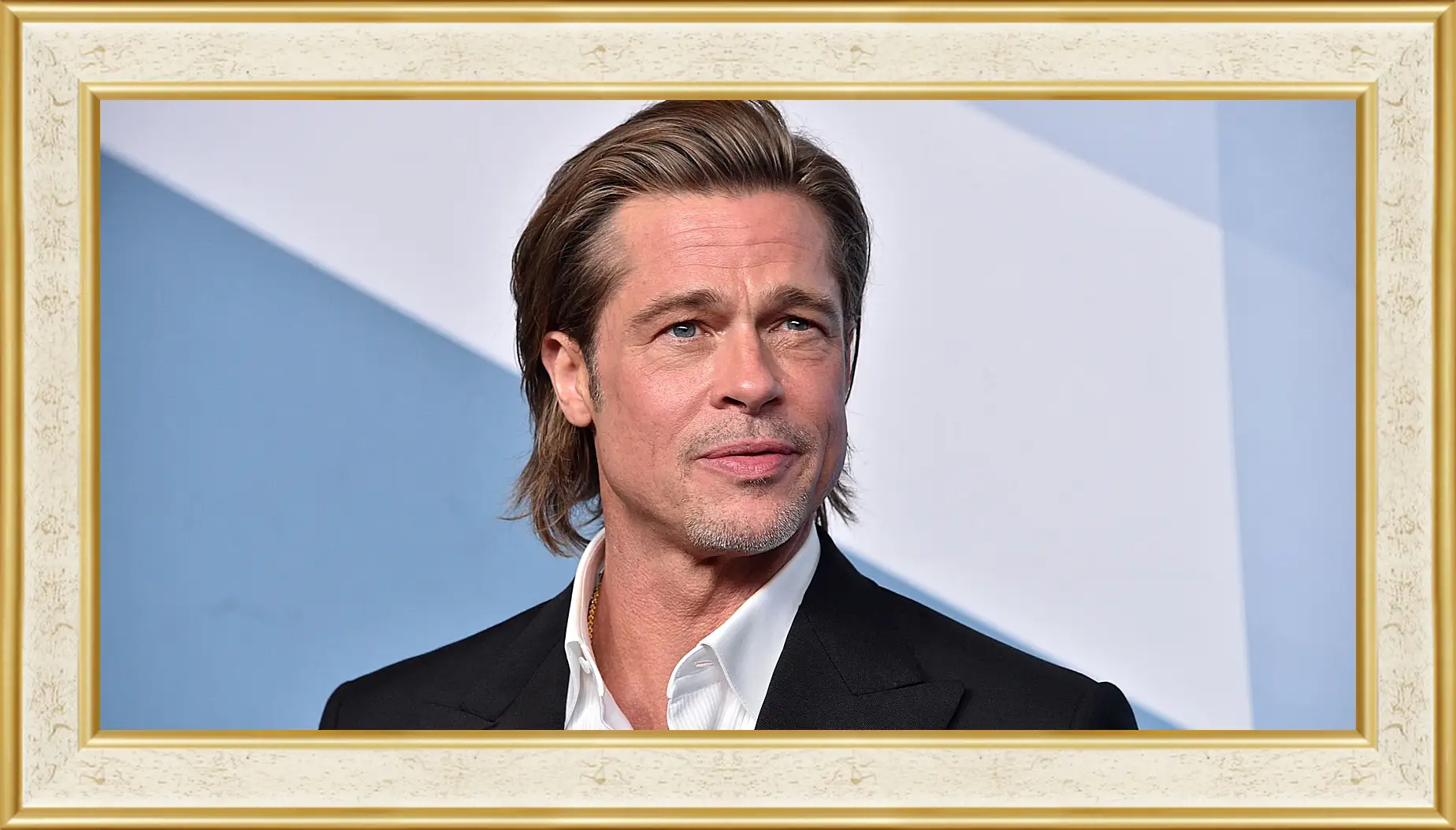 Картина в раме - Брэд Питт. Brad Pitt