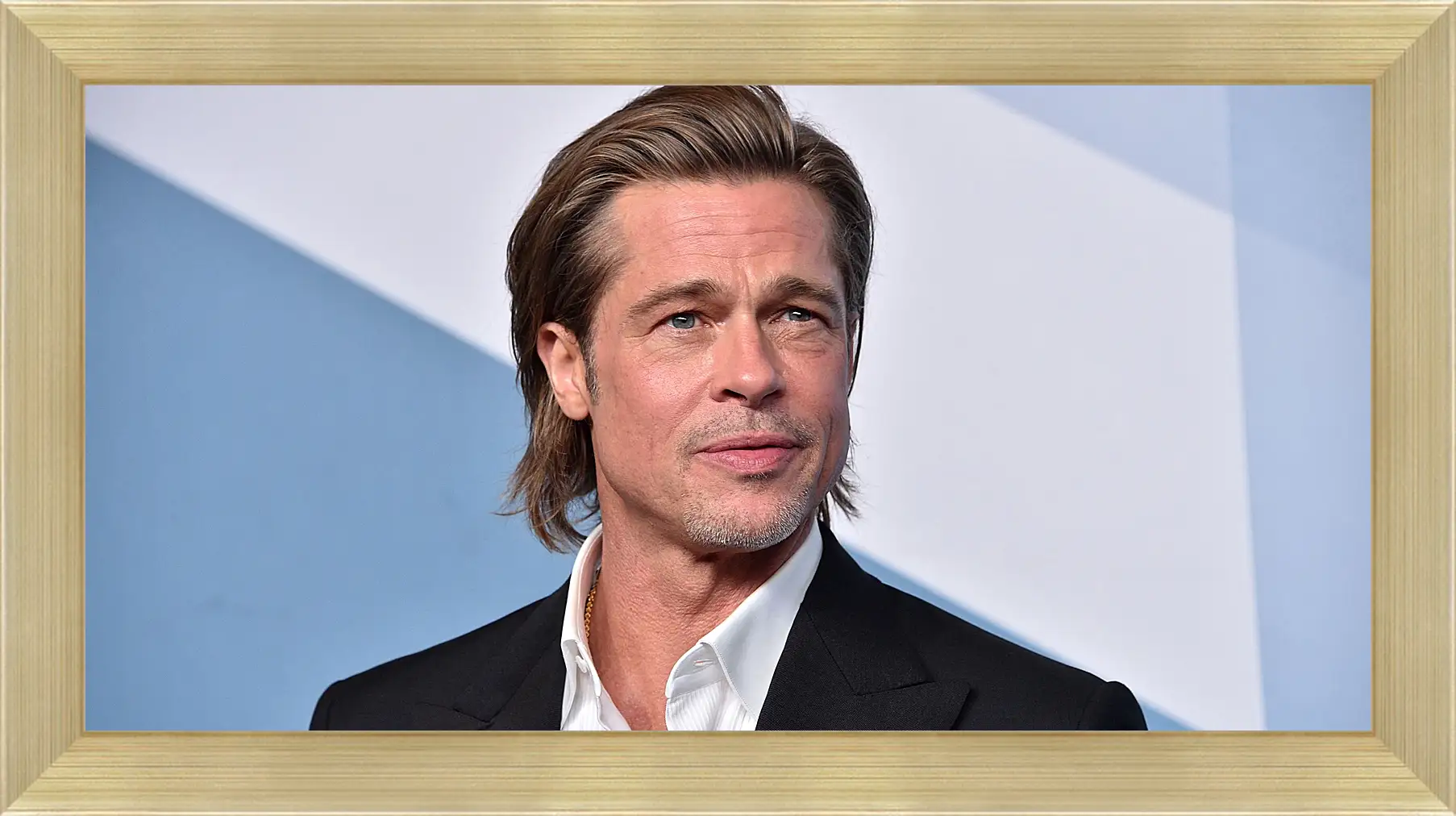 Картина в раме - Брэд Питт. Brad Pitt