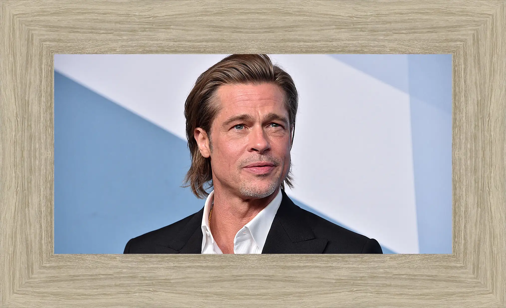 Картина в раме - Брэд Питт. Brad Pitt