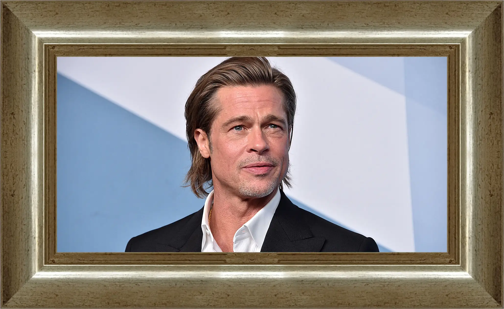 Картина в раме - Брэд Питт. Brad Pitt