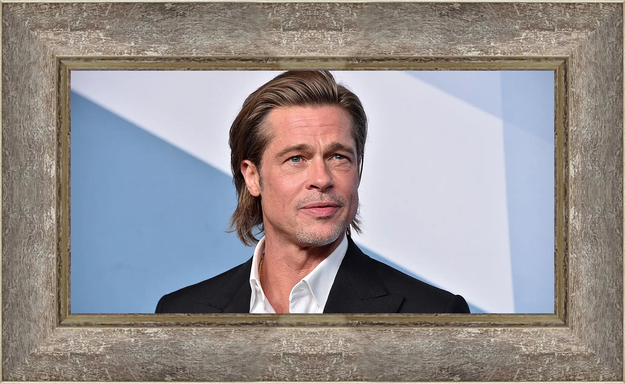 Картина в раме - Брэд Питт. Brad Pitt