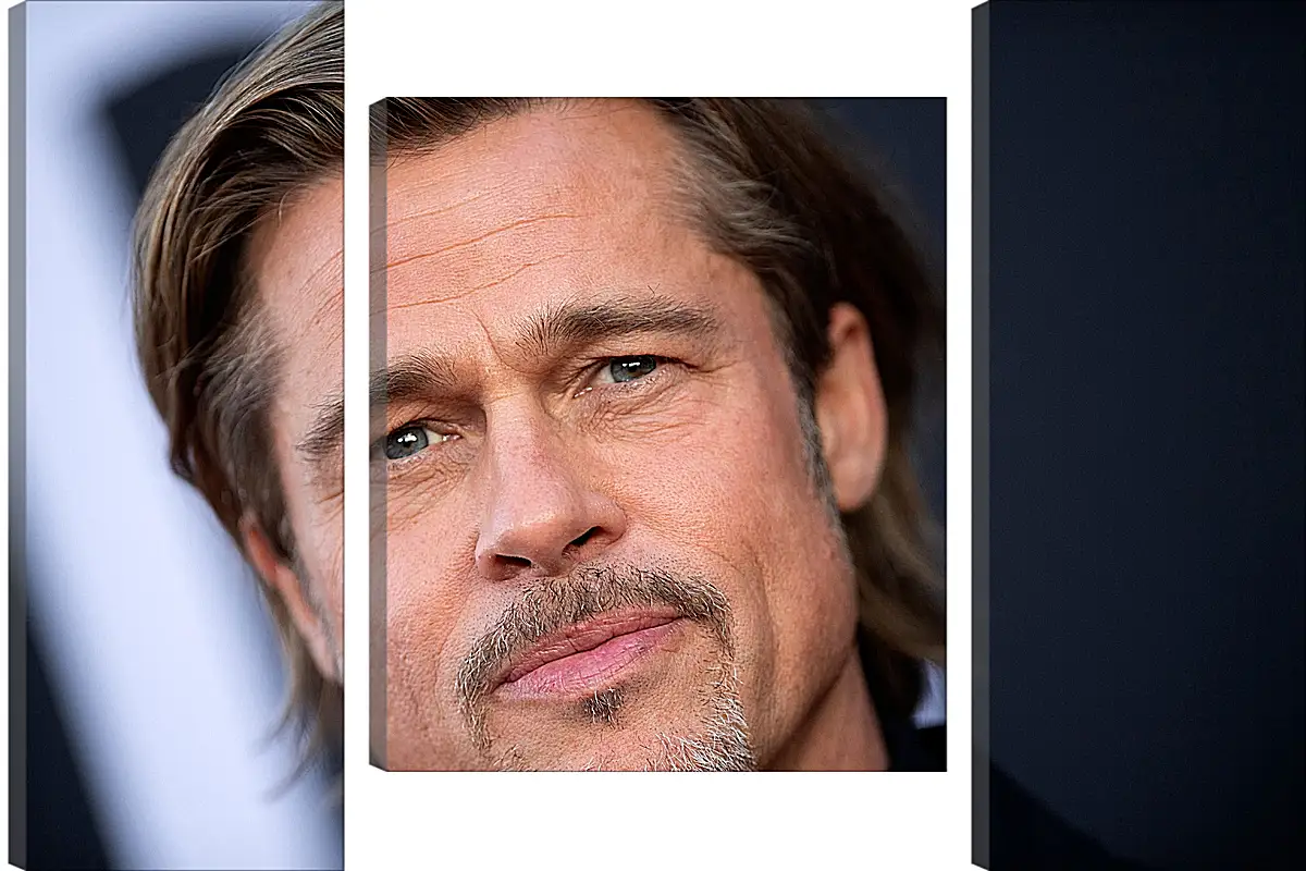 Модульная картина - Брэд Питт. Brad Pitt