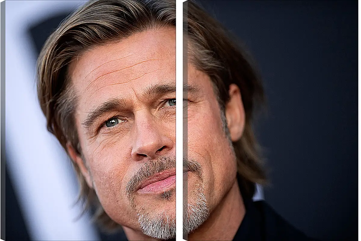 Модульная картина - Брэд Питт. Brad Pitt