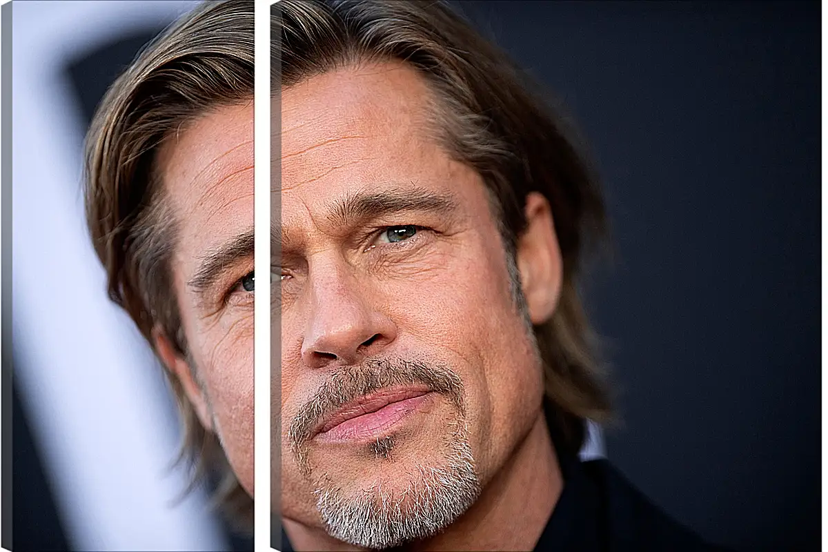 Модульная картина - Брэд Питт. Brad Pitt