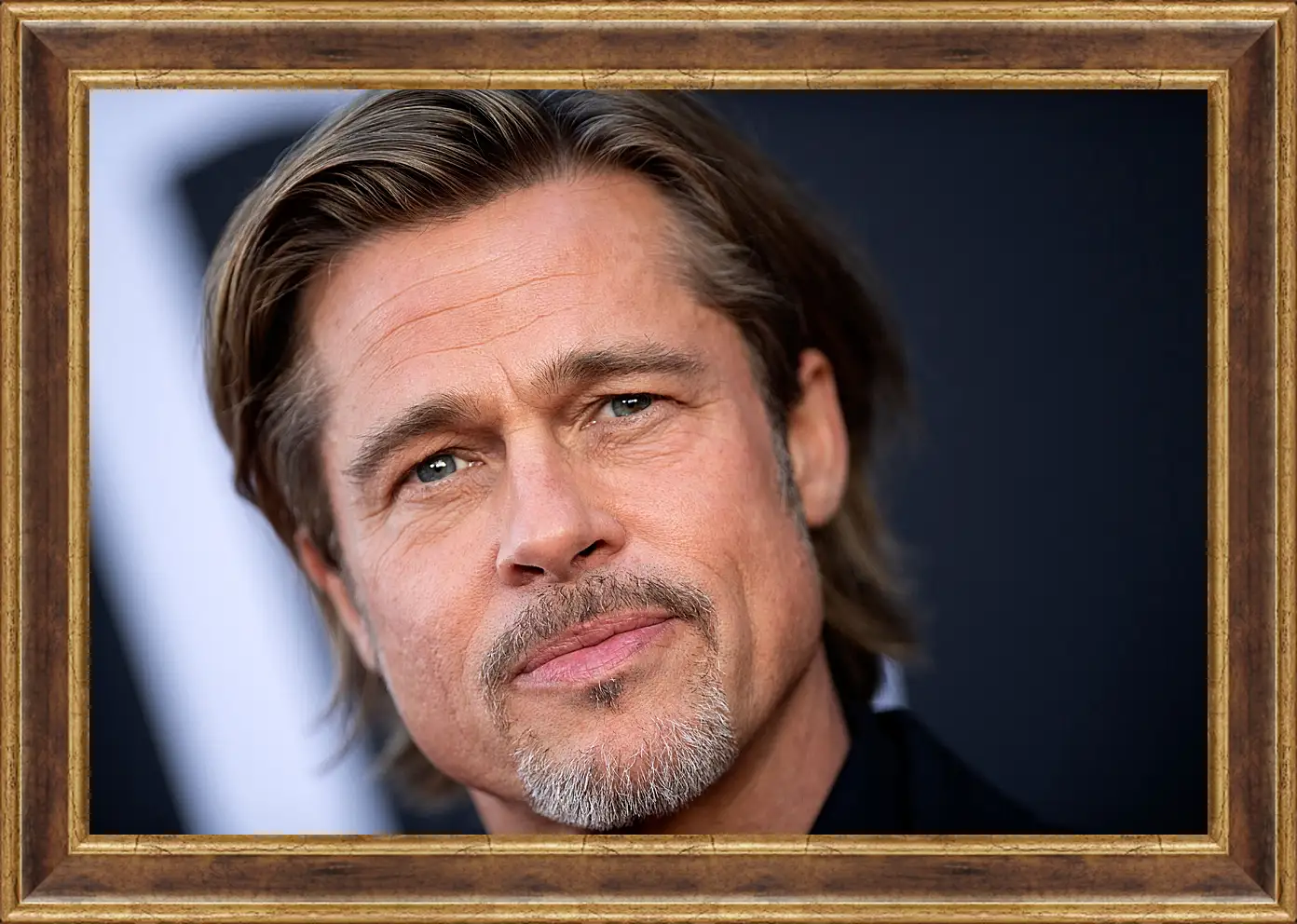 Картина в раме - Брэд Питт. Brad Pitt