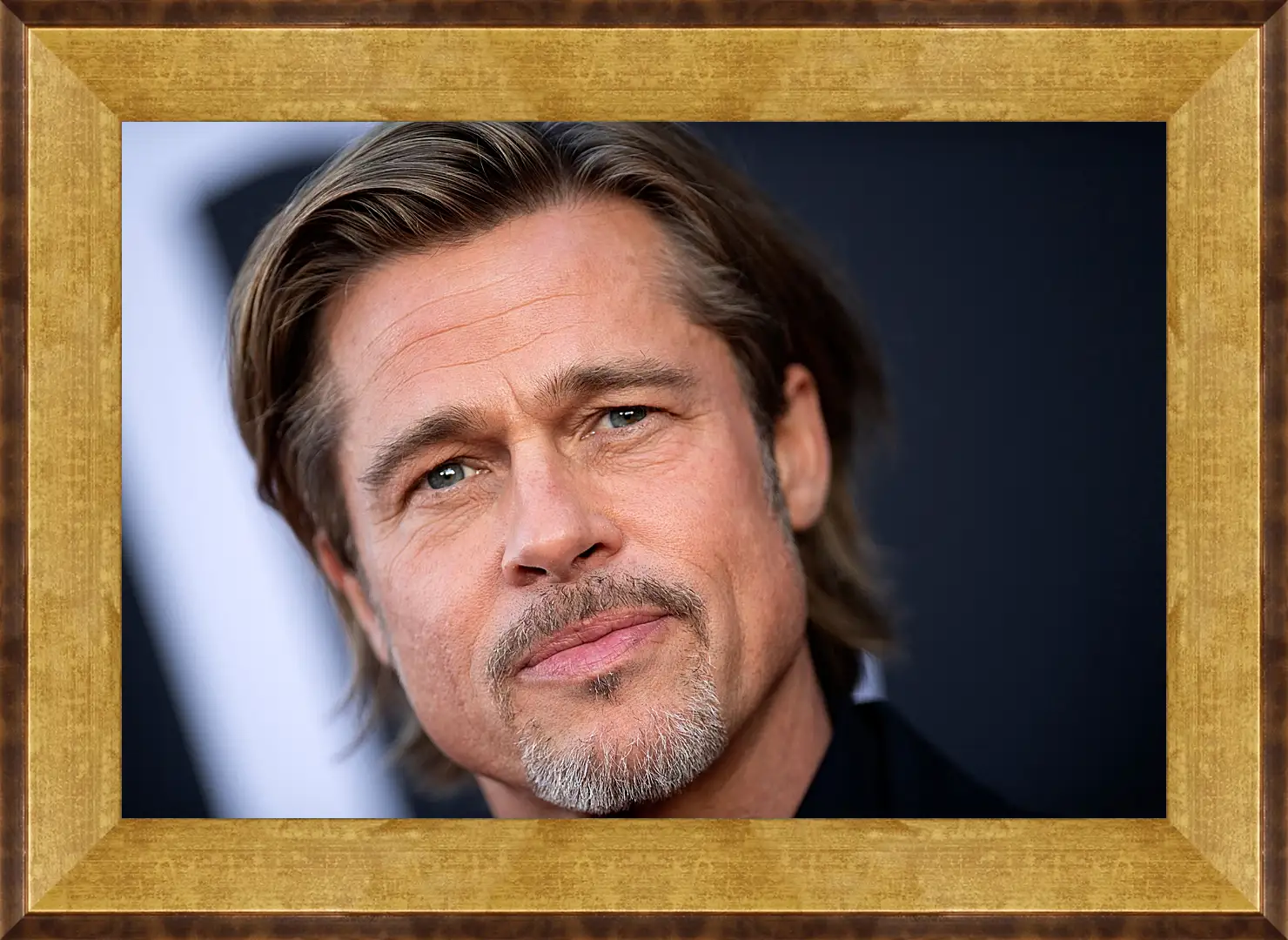 Картина в раме - Брэд Питт. Brad Pitt