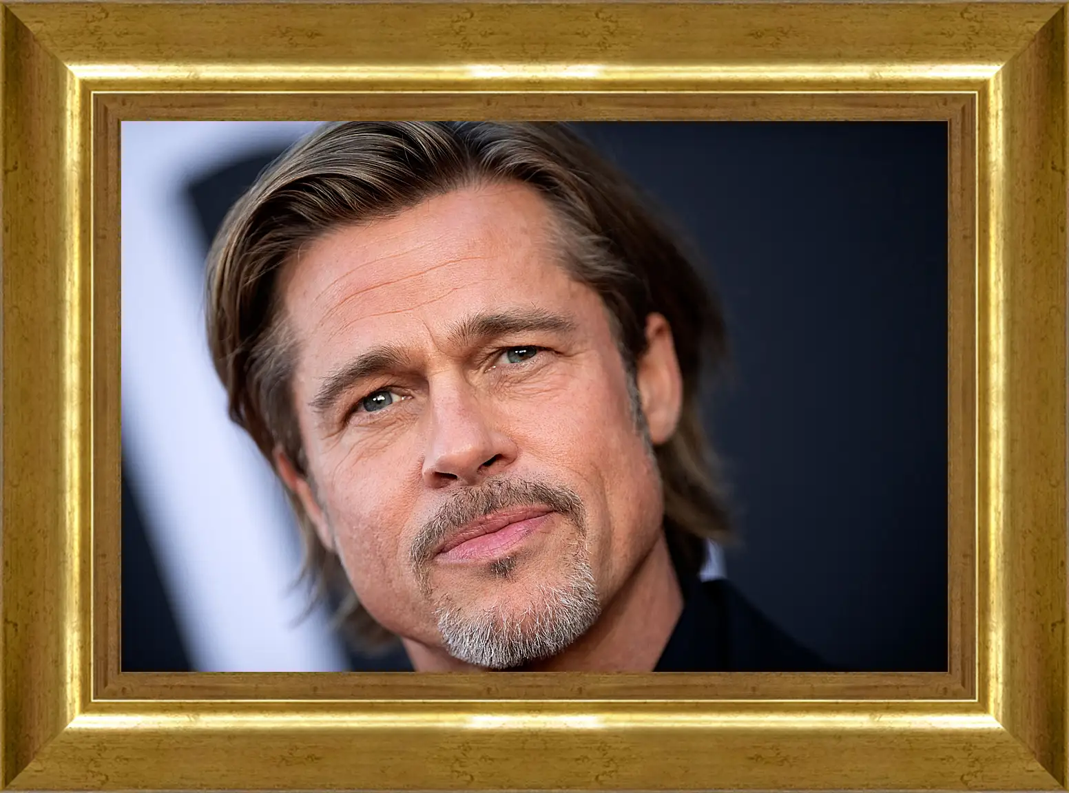 Картина в раме - Брэд Питт. Brad Pitt