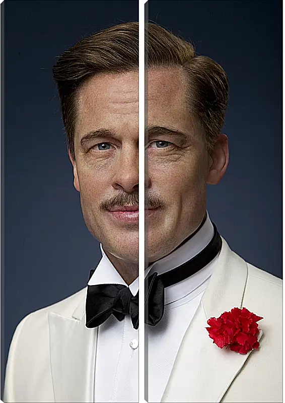 Модульная картина - Брэд Питт. Brad Pitt
