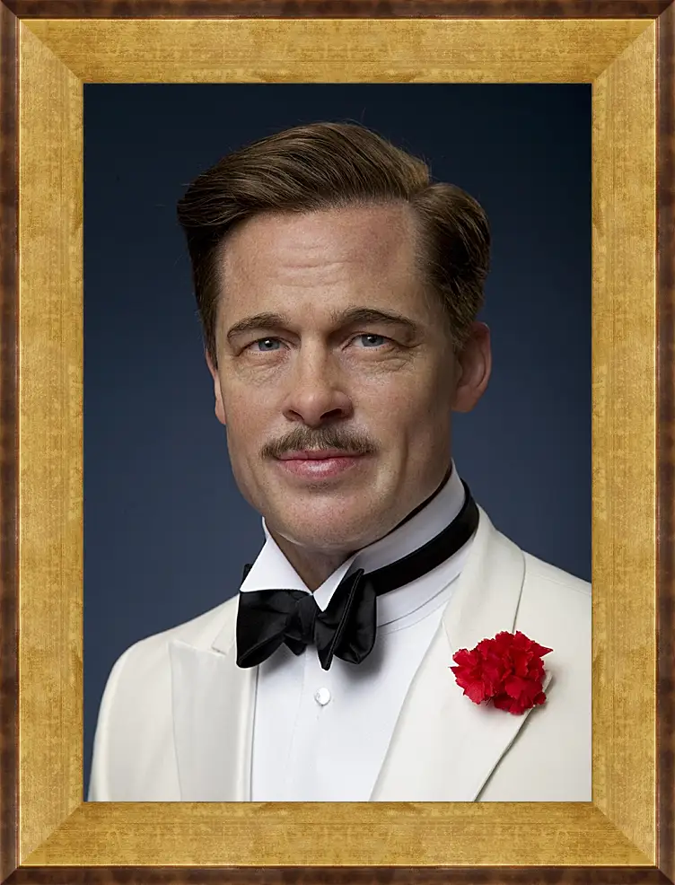 Картина в раме - Брэд Питт. Brad Pitt