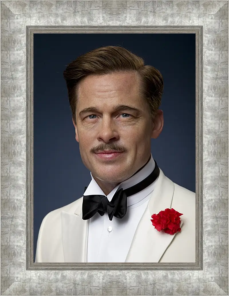 Картина в раме - Брэд Питт. Brad Pitt