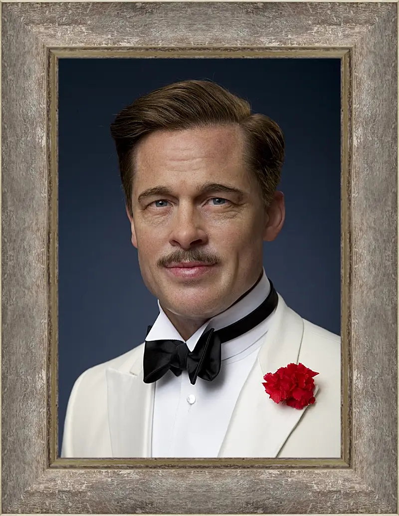 Картина в раме - Брэд Питт. Brad Pitt