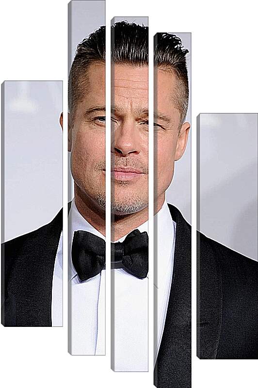 Модульная картина - Брэд Питт. Brad Pitt