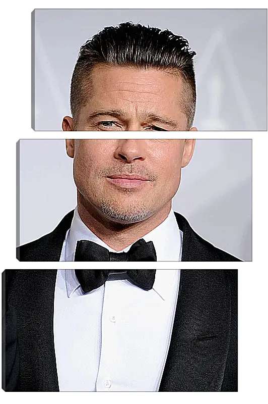 Модульная картина - Брэд Питт. Brad Pitt