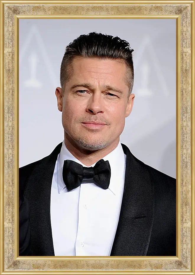 Картина в раме - Брэд Питт. Brad Pitt