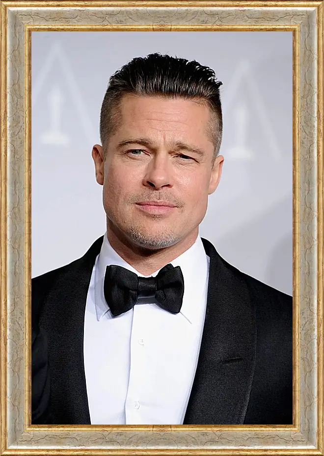 Картина в раме - Брэд Питт. Brad Pitt