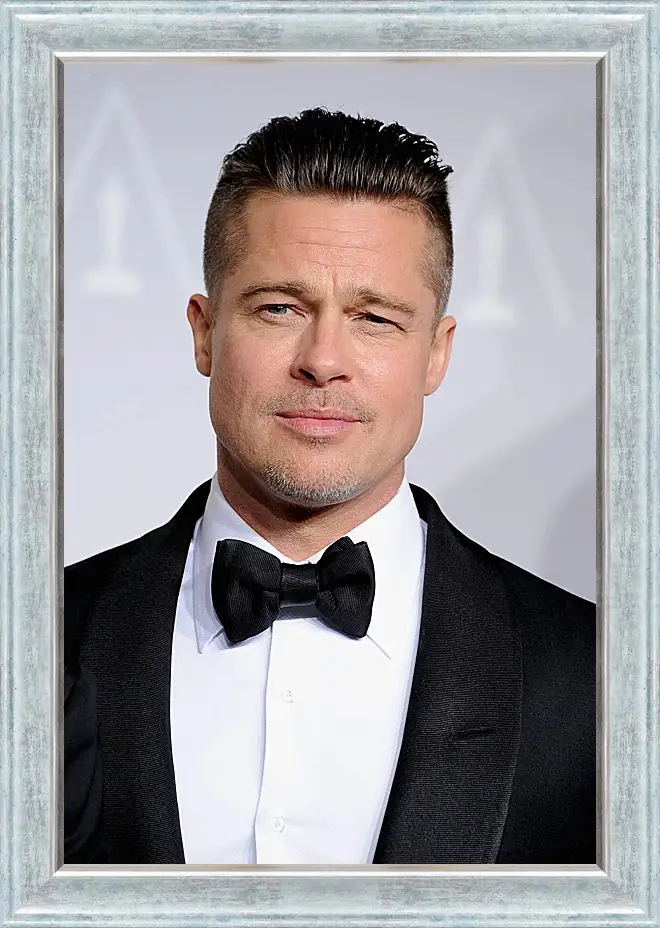 Картина в раме - Брэд Питт. Brad Pitt