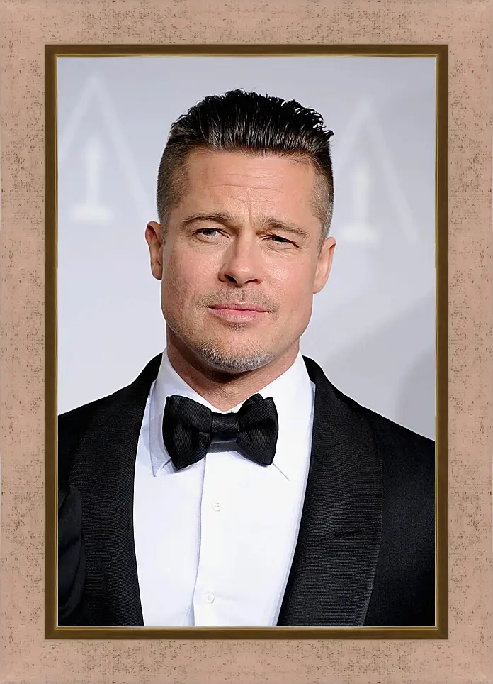 Картина в раме - Брэд Питт. Brad Pitt