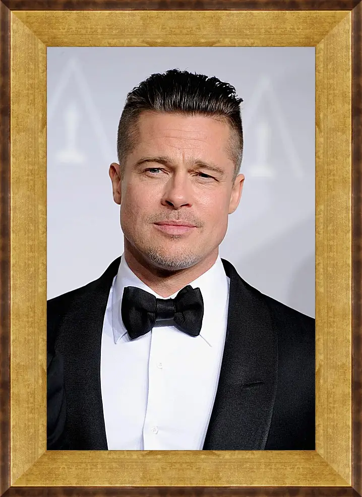 Картина в раме - Брэд Питт. Brad Pitt