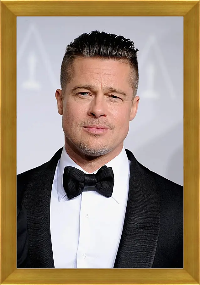 Картина в раме - Брэд Питт. Brad Pitt