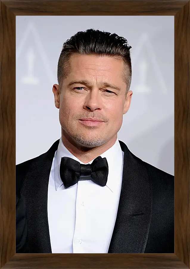 Картина в раме - Брэд Питт. Brad Pitt