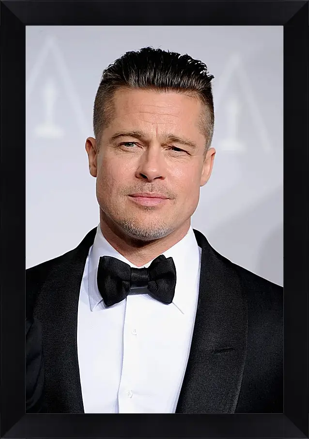 Картина в раме - Брэд Питт. Brad Pitt