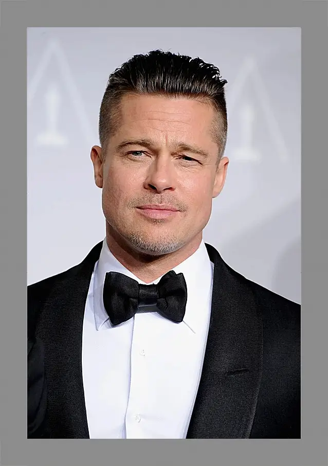 Картина в раме - Брэд Питт. Brad Pitt