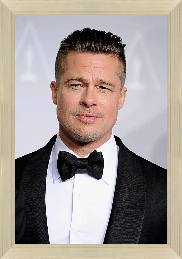 Картина в раме - Брэд Питт. Brad Pitt