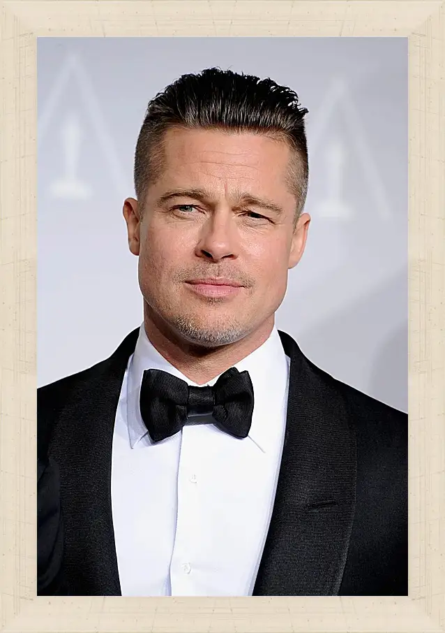 Картина в раме - Брэд Питт. Brad Pitt